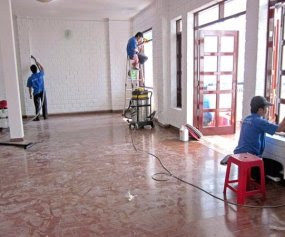 Vệ sinh sau xây dựng